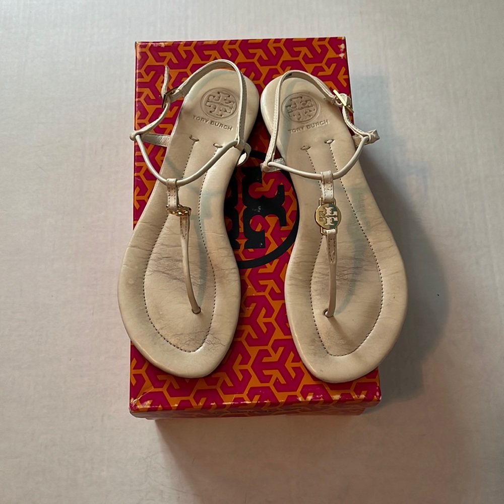 Tory Burch Emmy Leather Sandals